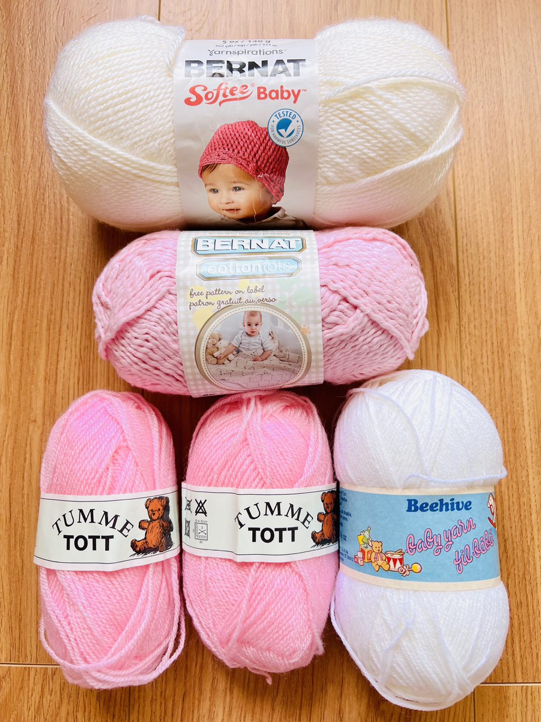 Acrylic and Cotton Baby Yarns (New) thumbnail