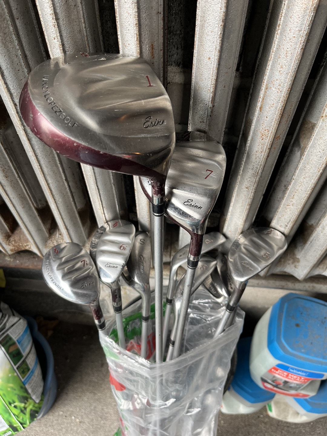 Nancy Lopez golf clubs