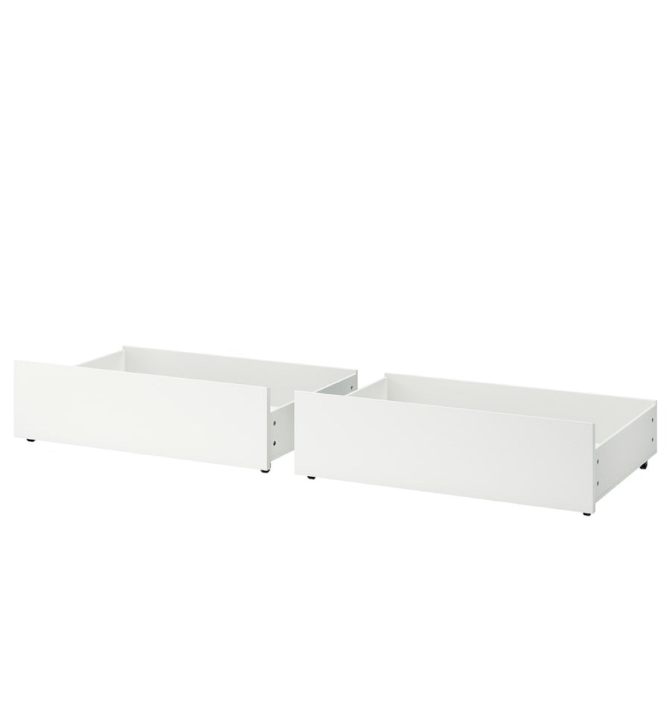 FOUR (4) IKEA Malm Underbed Storage Boxes for Full/Double or Bed - photo 2