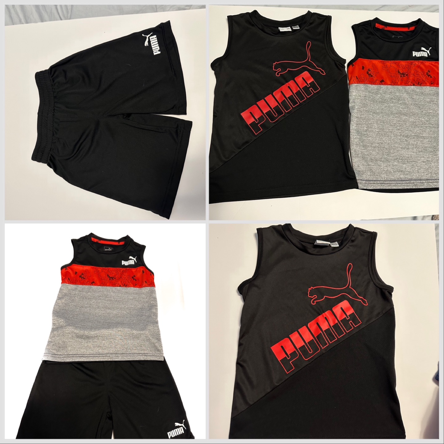 3 X 30 Boys mix and Match, Short, Pullover,  Sleeveless Size 4