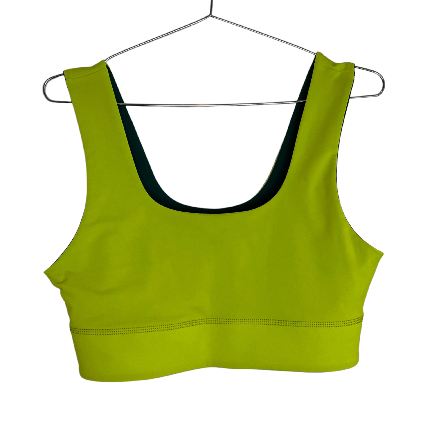 Fabletics XL Harlow Reversible Sports Bra Green Medium Impact - photo 5