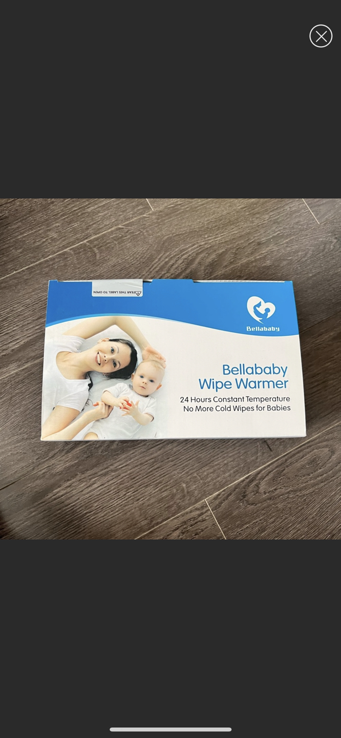 Bella baby wipe warmer, new in sealed box