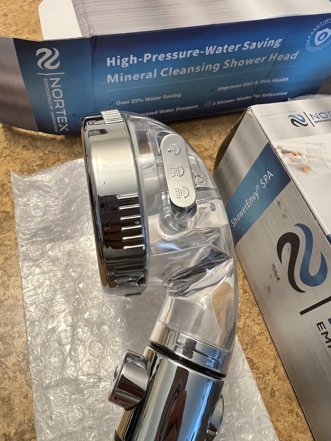 Nortex - (2) Shower Head with Shower Hose and Holder ⬆️ image indicator(3)