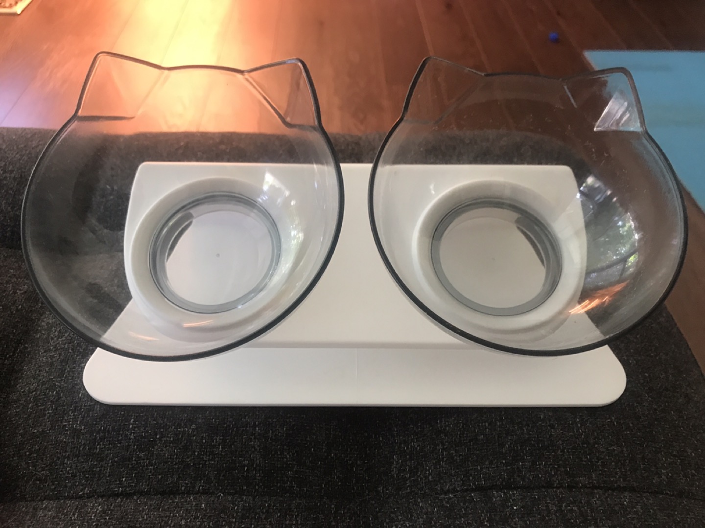 Cat bowl with stand thumbnail