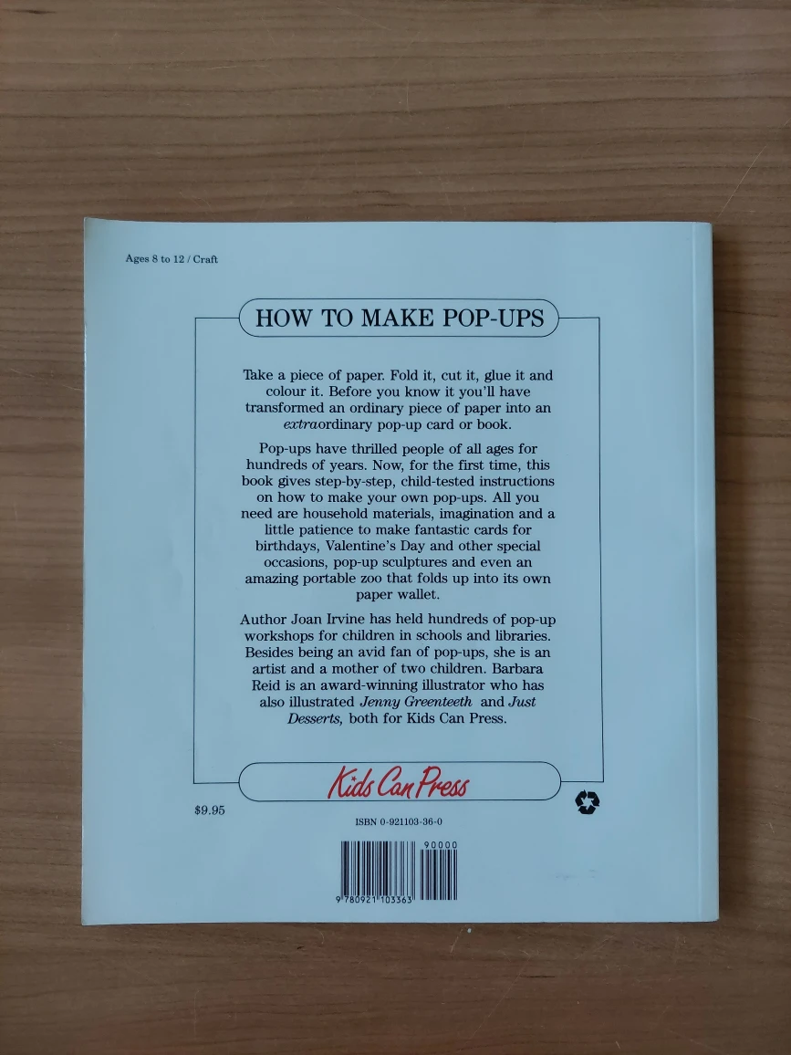 Kids craft book How to Make Pop-Ups - photo 2