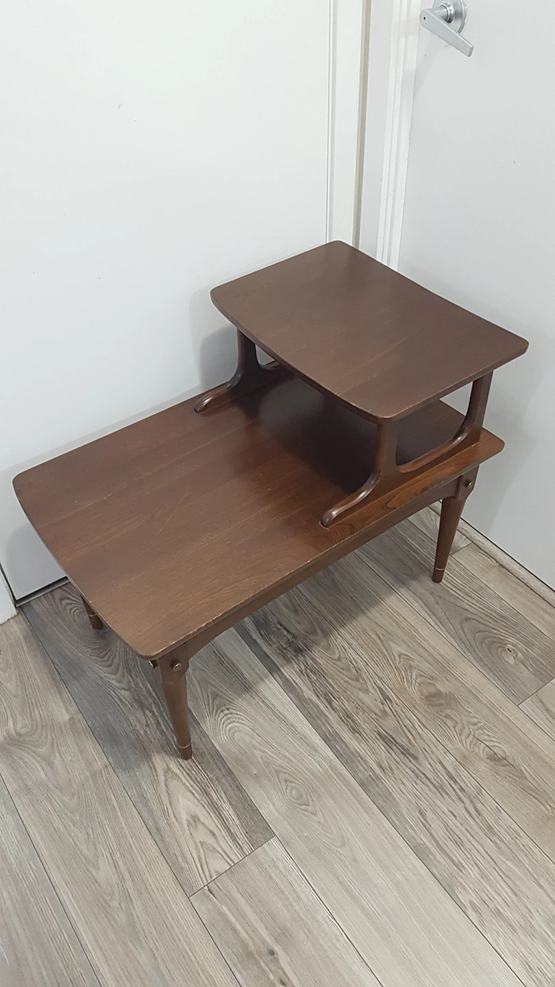 MCM Side/End Table - Solid Walnut - photo 3