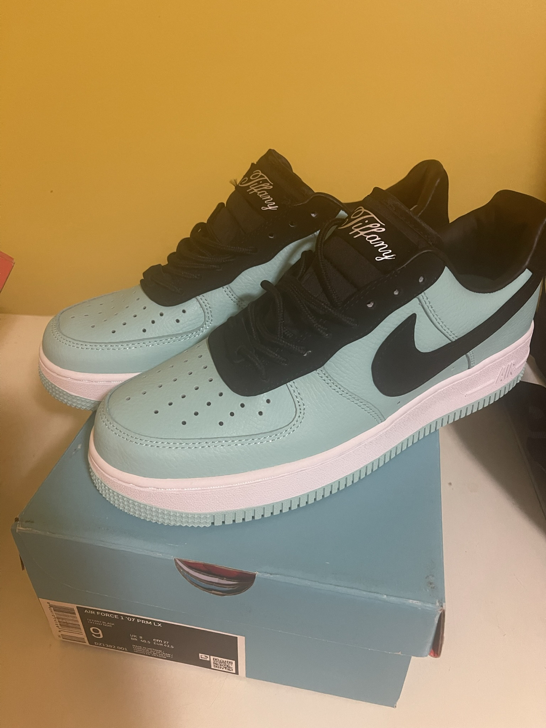 Custom F&F AF1 Tiffany Air Dunk Low Not High 8.5 9.0 9.5 Jordan