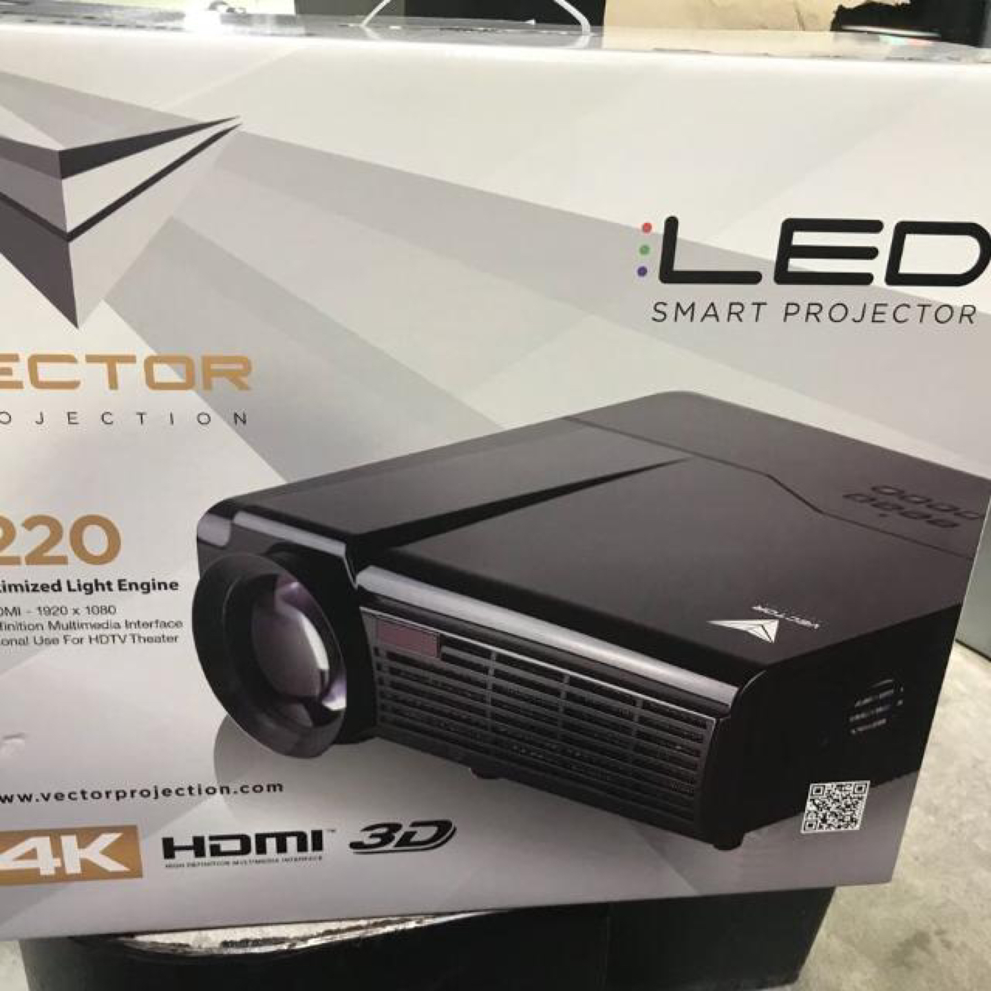 4K Vector Projector V220 thumbnail