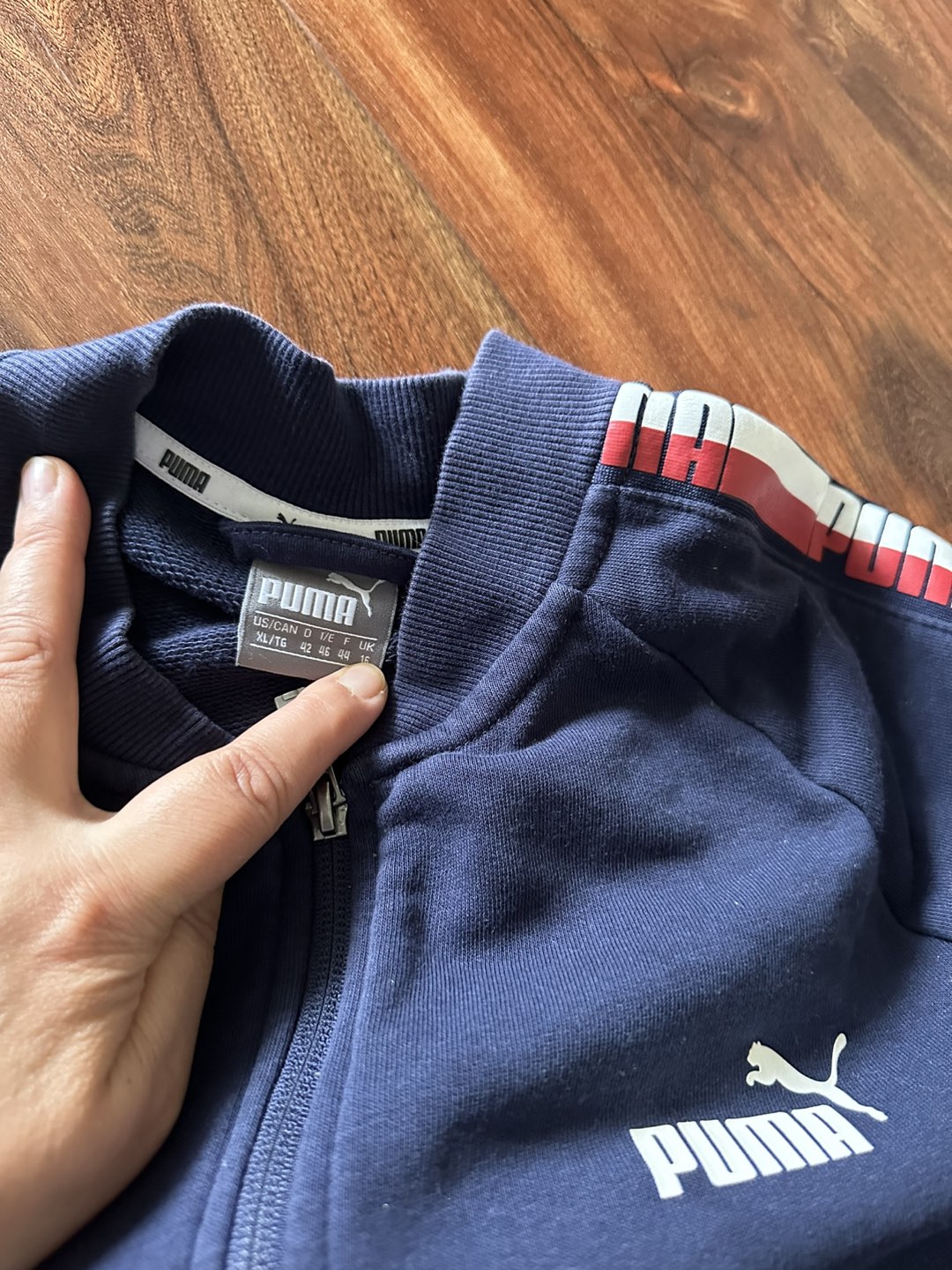 Puma zip up sweatshirt image indicator(2)