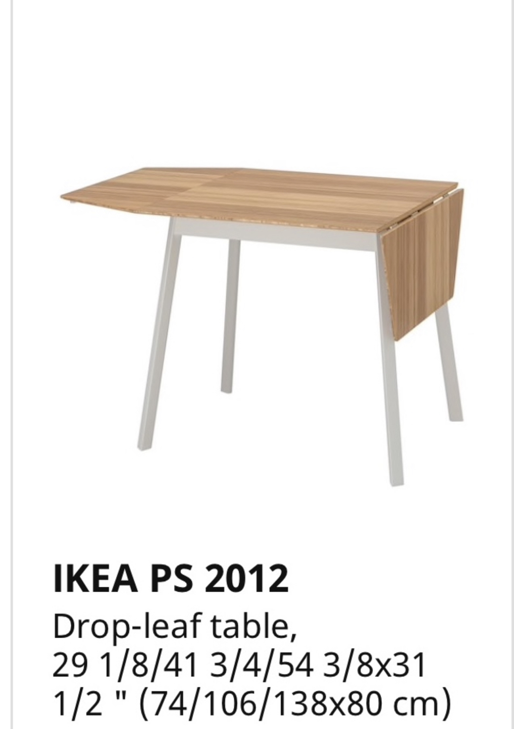 IKEA Extendable dinning table thumbnail