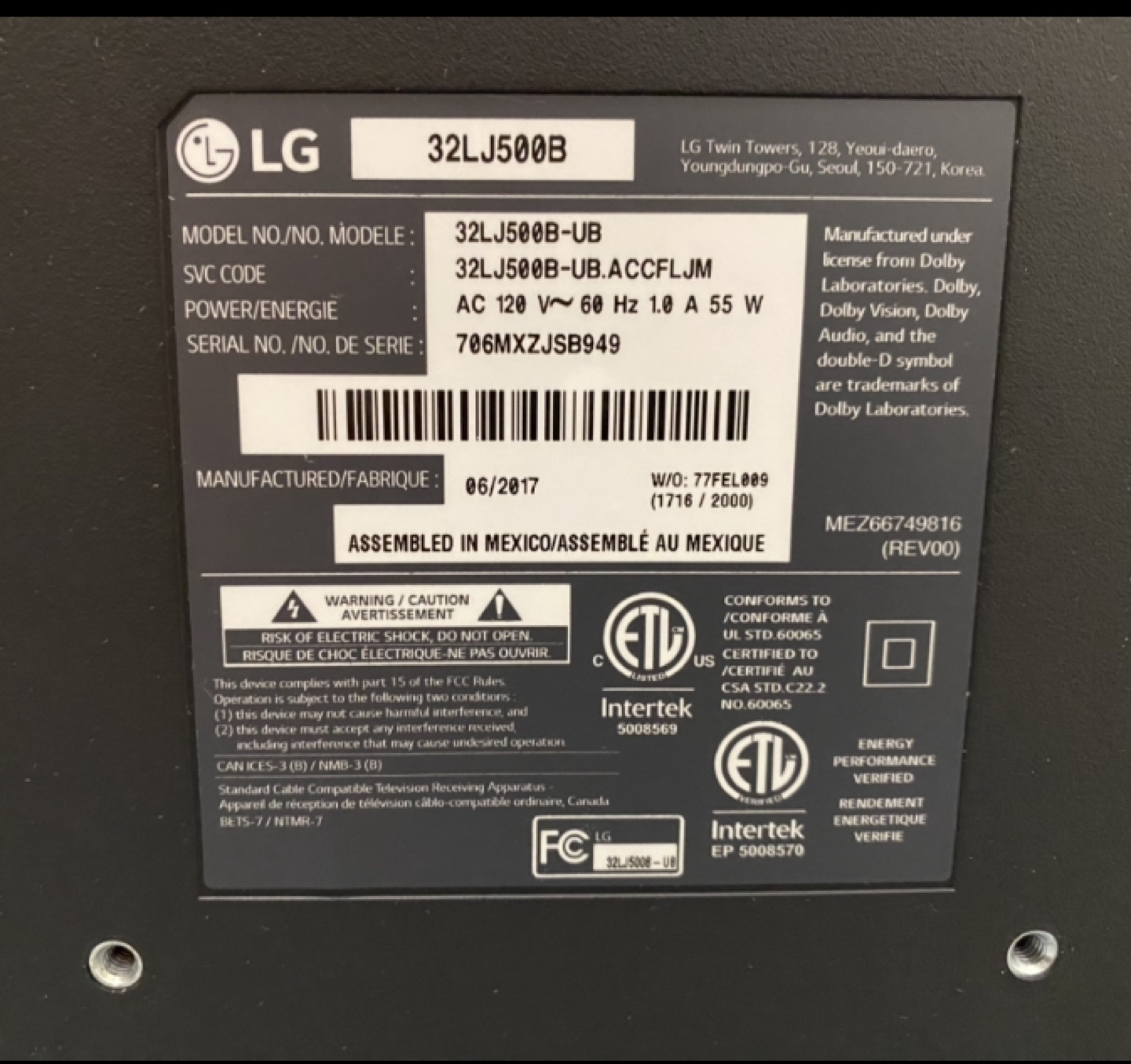 LG LED TV - 32 image indicator(2)