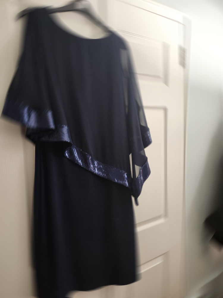 navy blue dress - photo 2