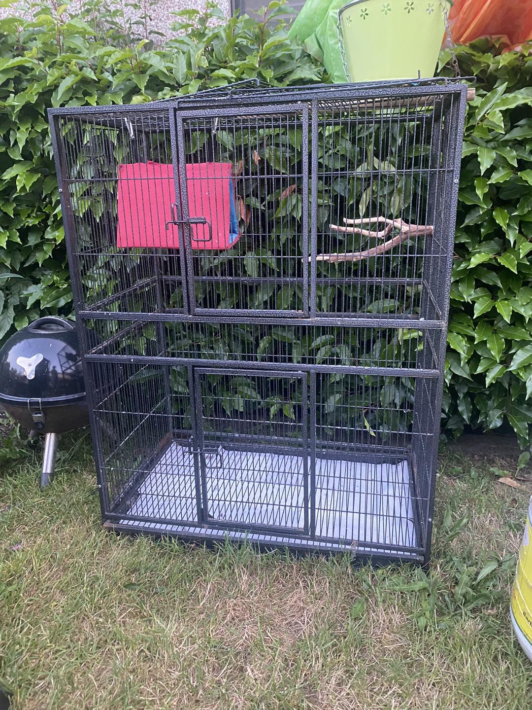 Large metal birdcage thumbnail