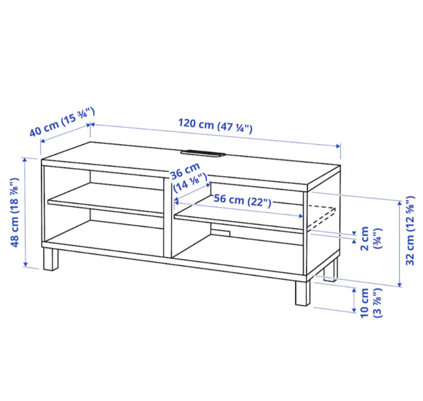 IKEA TV Stand (Besta) - photo 2