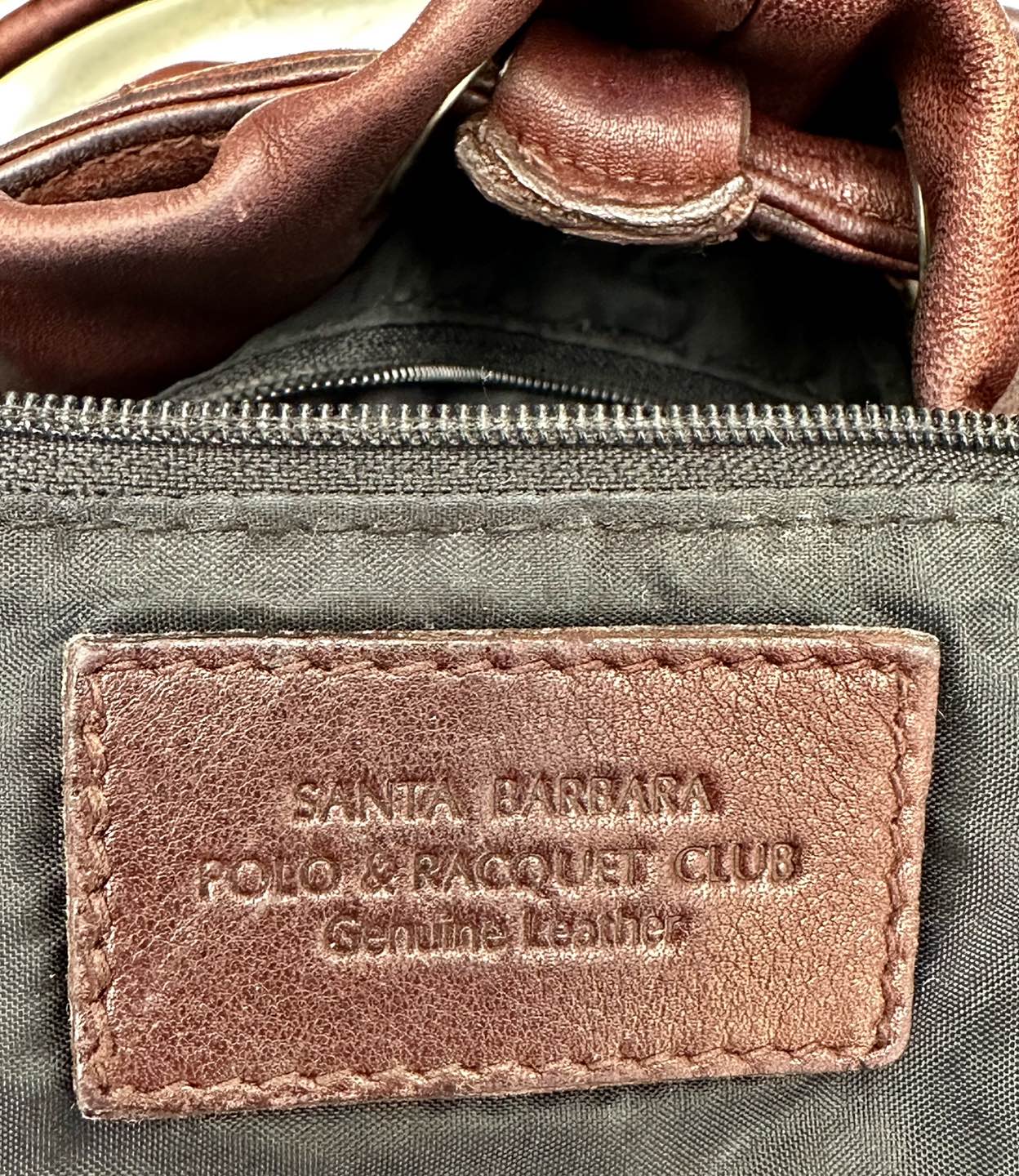 Genuine Polo & Racquet Club Brown Bucket Bag image indicator(5)