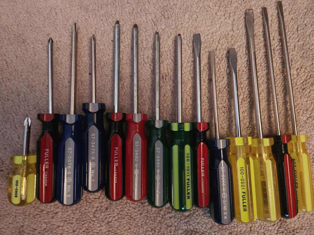14pc Fuller screwdriver kit thumbnail