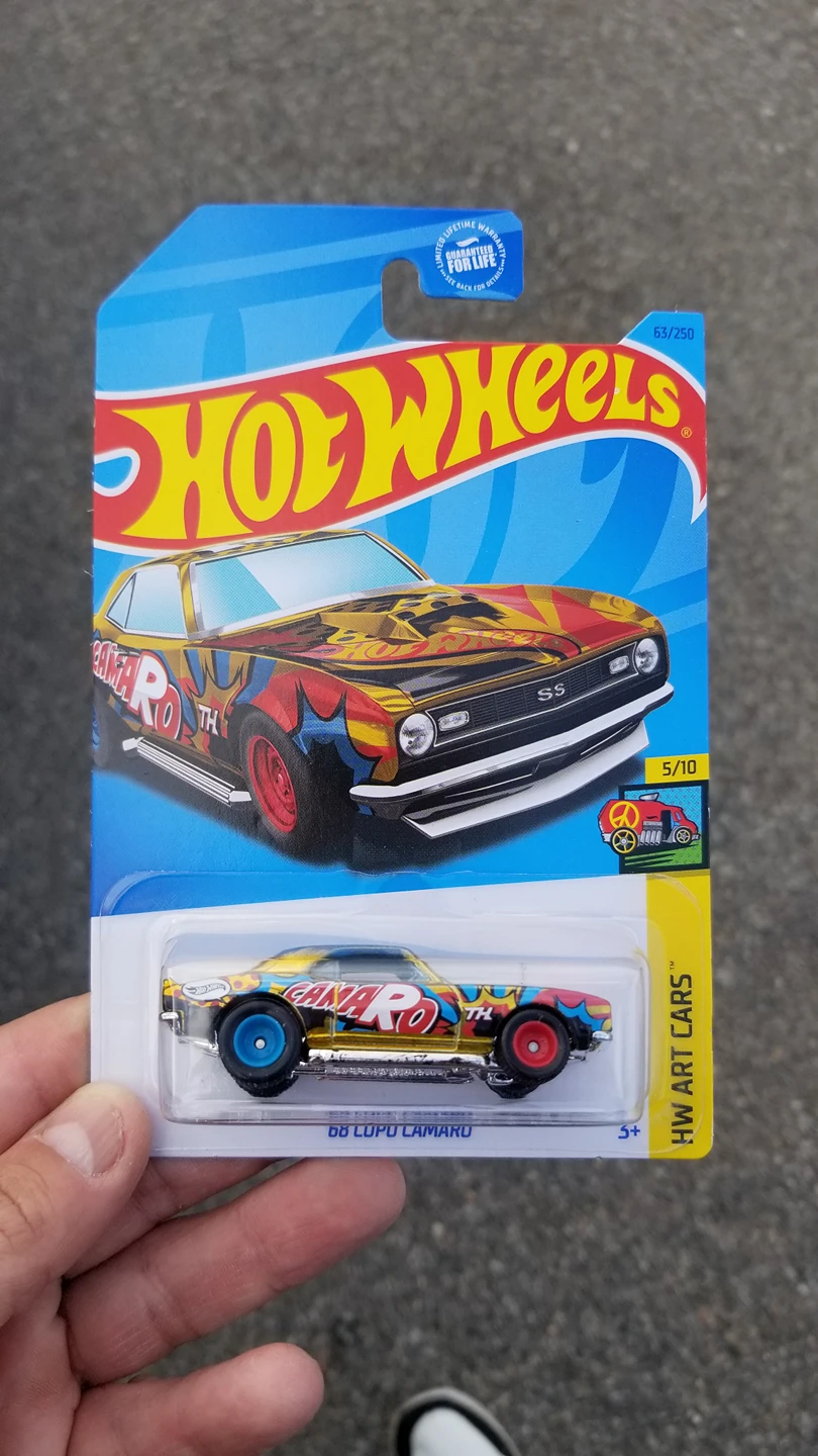 brand new super treasure copo camaro hot wheels