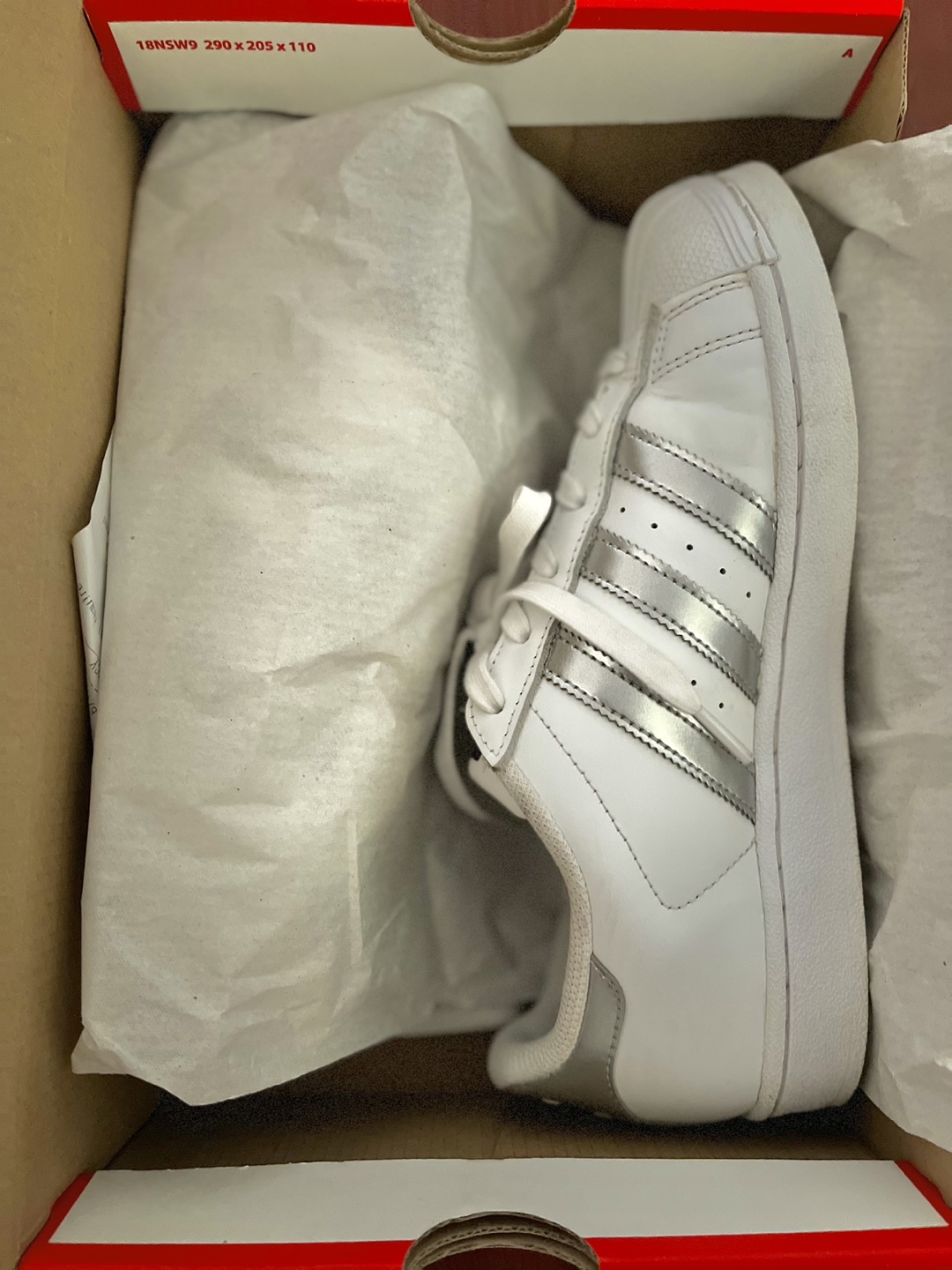 Adidas Superstar "White Silver"