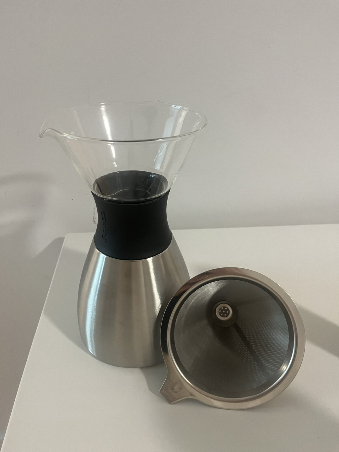 Insulated Pour Over Coffee Maker (32 oz.) Double-Wall Vacuum - photo 4