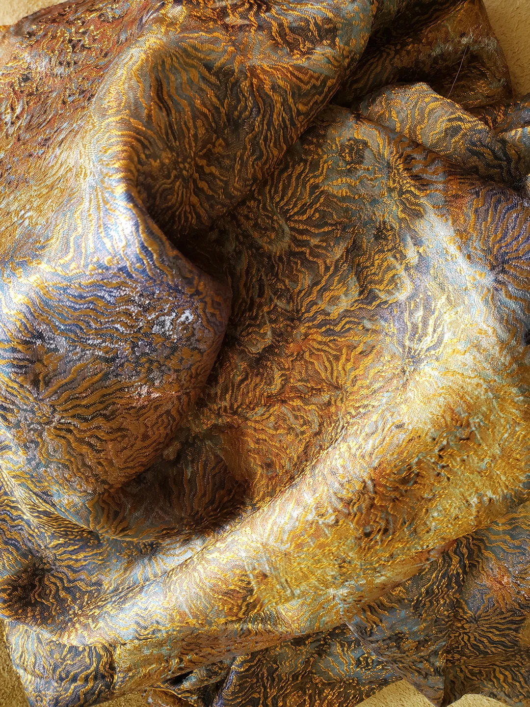 Beautiful fabric - brocade .offer your price