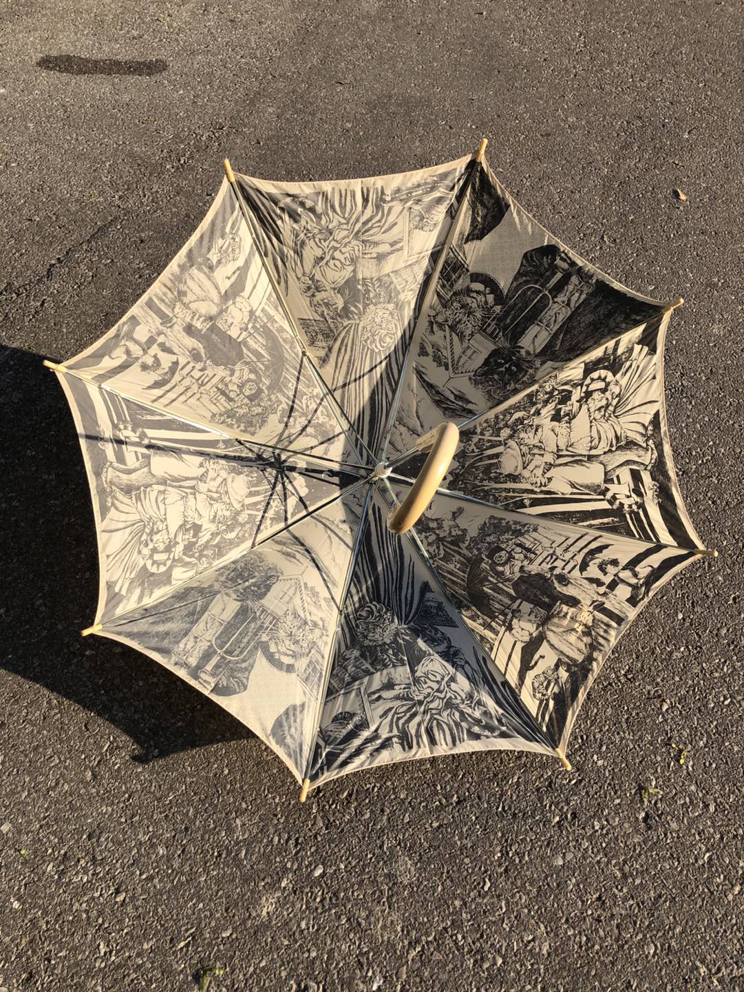 Beige colour with the patterns of the cats 45” - photo 3