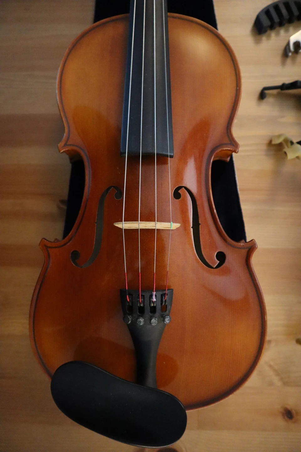Strunal 4/4 Violin Kit (hard case, 2 bows, shoulder rest) - photo 3