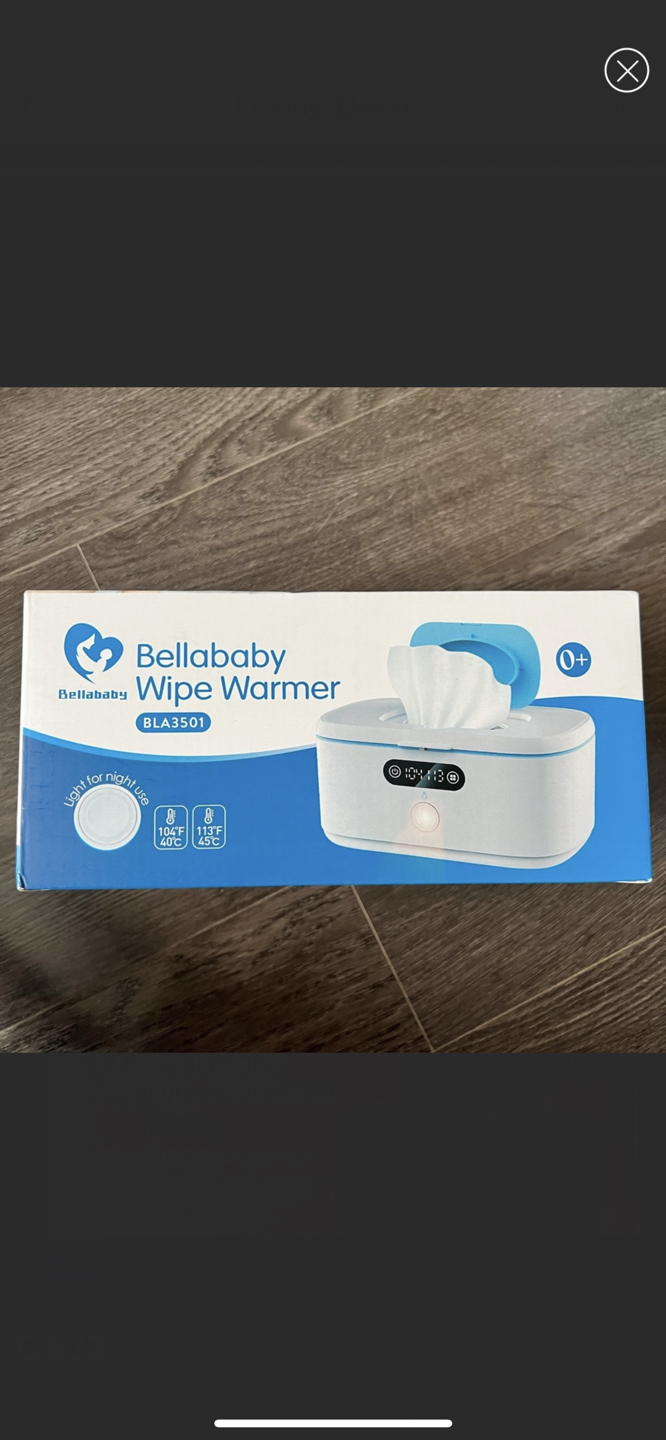 Bella baby wipe warmer, new in sealed box - photo 2