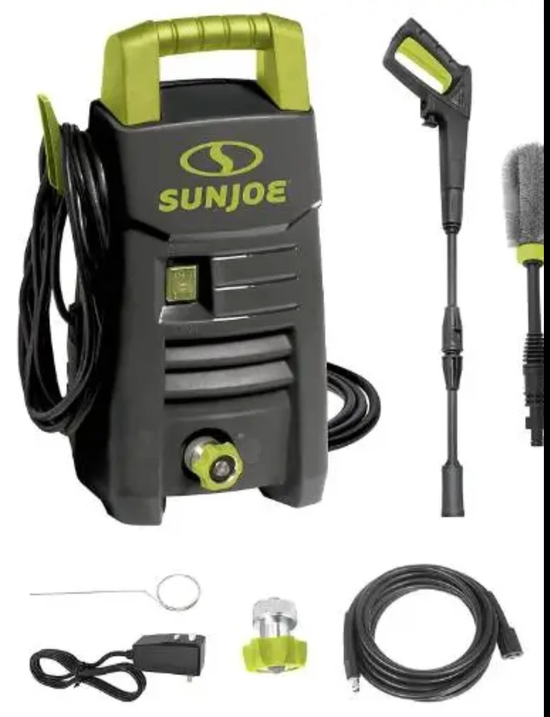 Sun Joe SPX205E-MAX Electric Pressure Washer, 1550 PSI Max*,