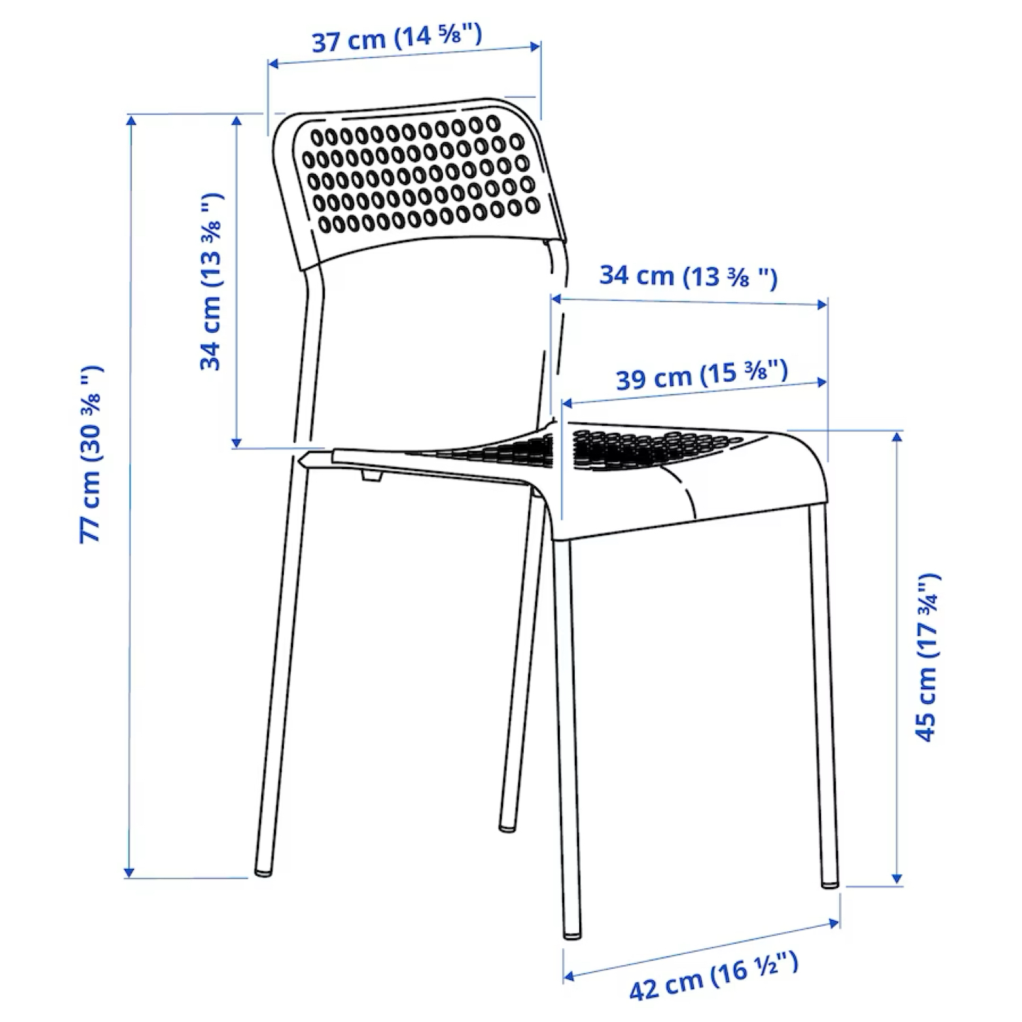 IKEA dining table and 4 chairs set - photo 4