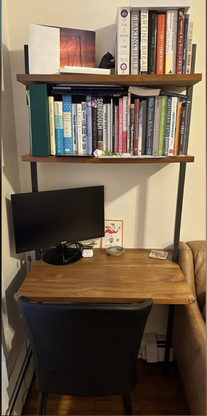 West Elm Ladder Shelf Desk