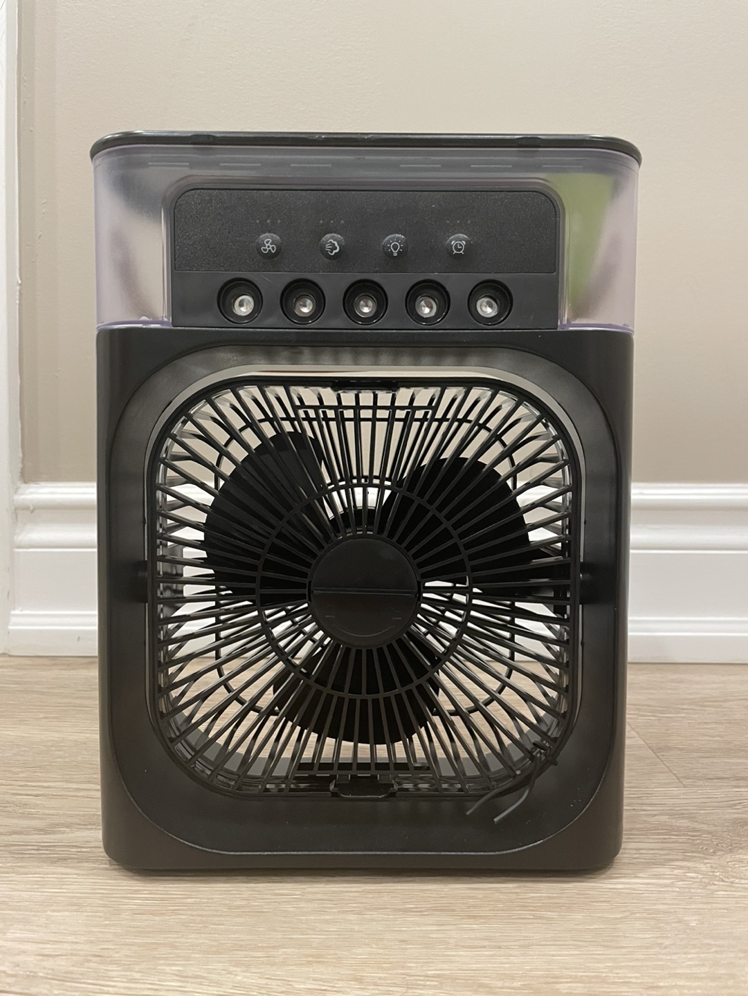 Portable Cooling Fan/AC with mist sprayer