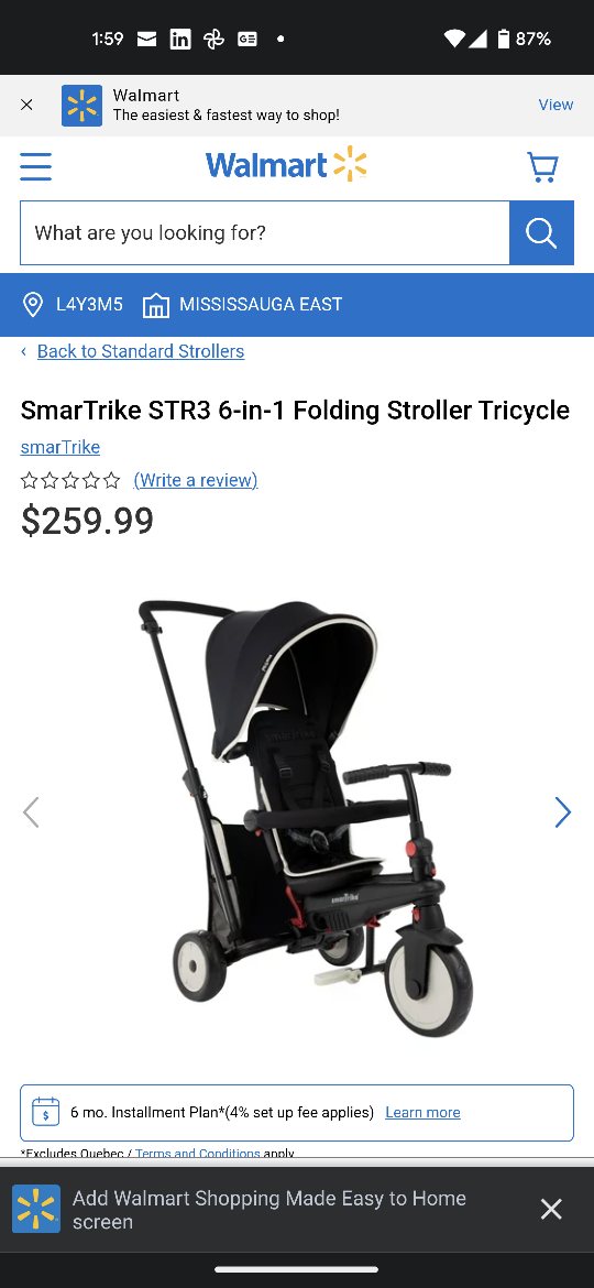 SmartTrike 6in1 folding stroller trike - photo 5