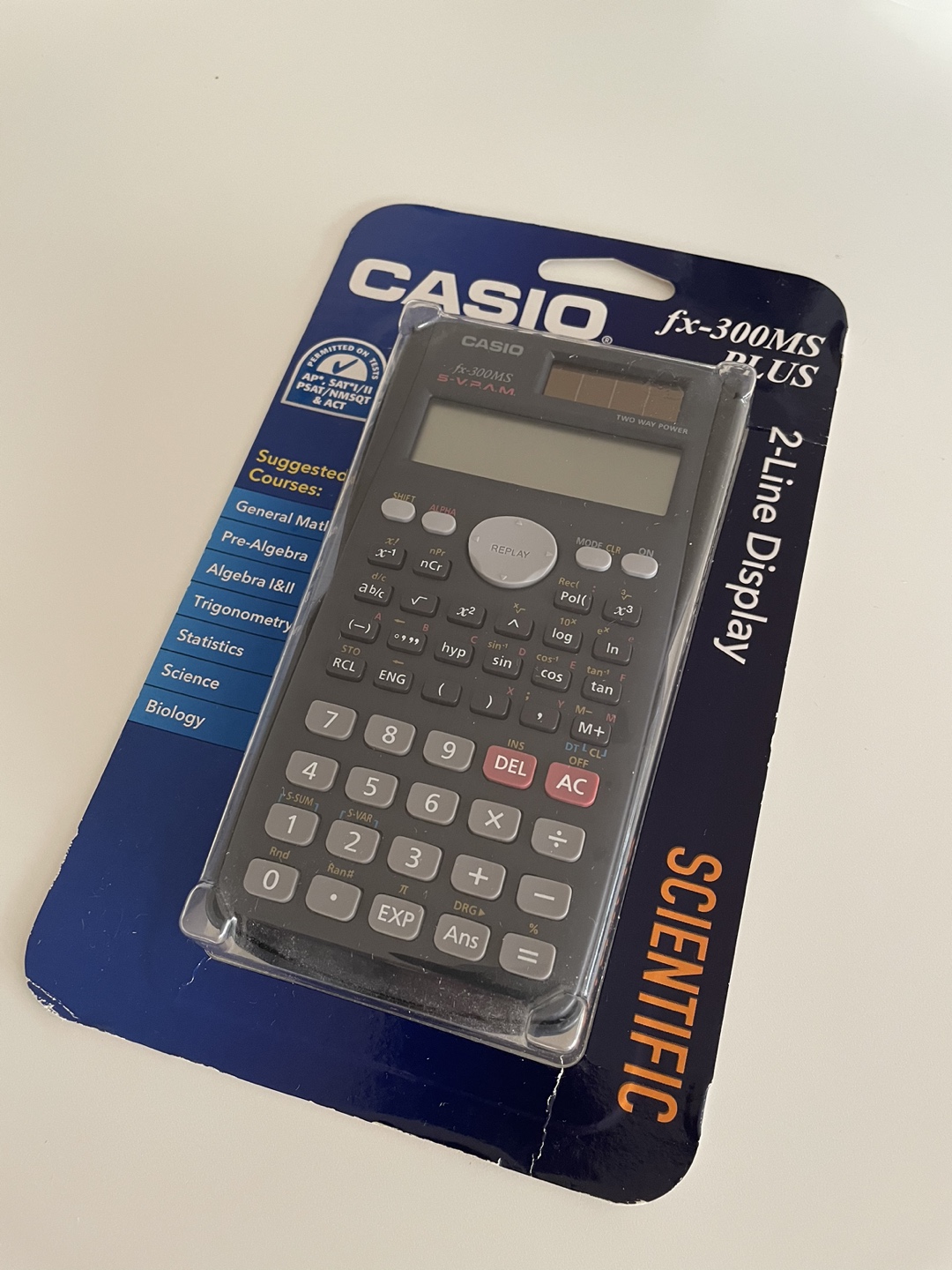 Casio scientific calculator