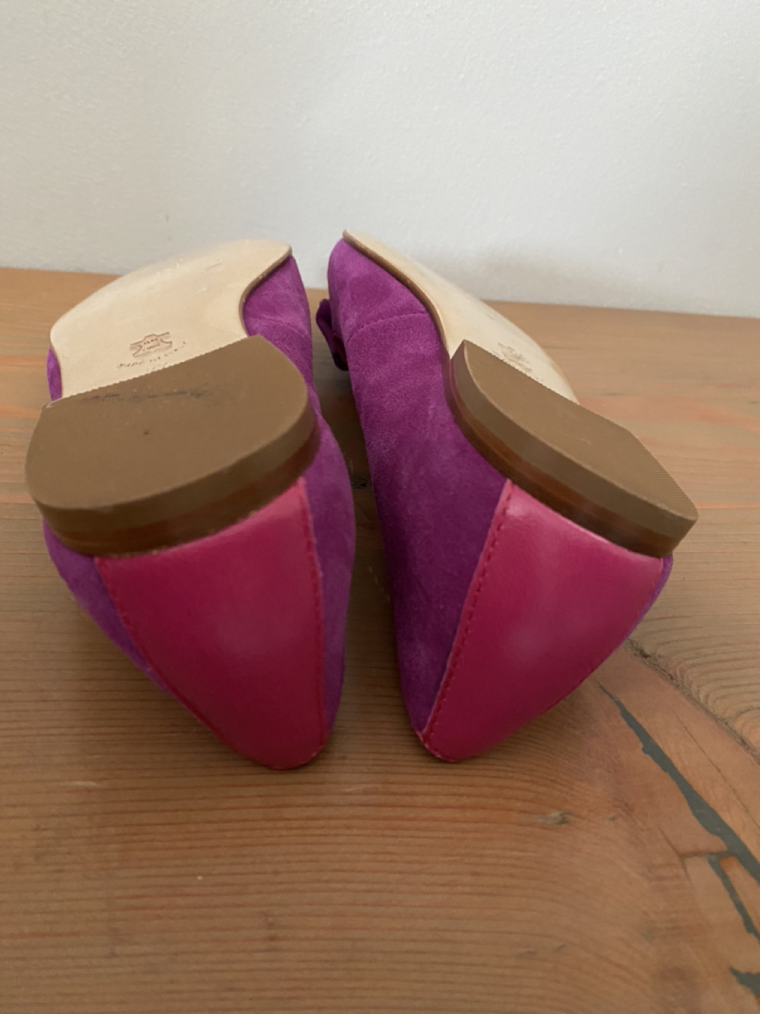 My Ballerinas suede flats image indicator(4)