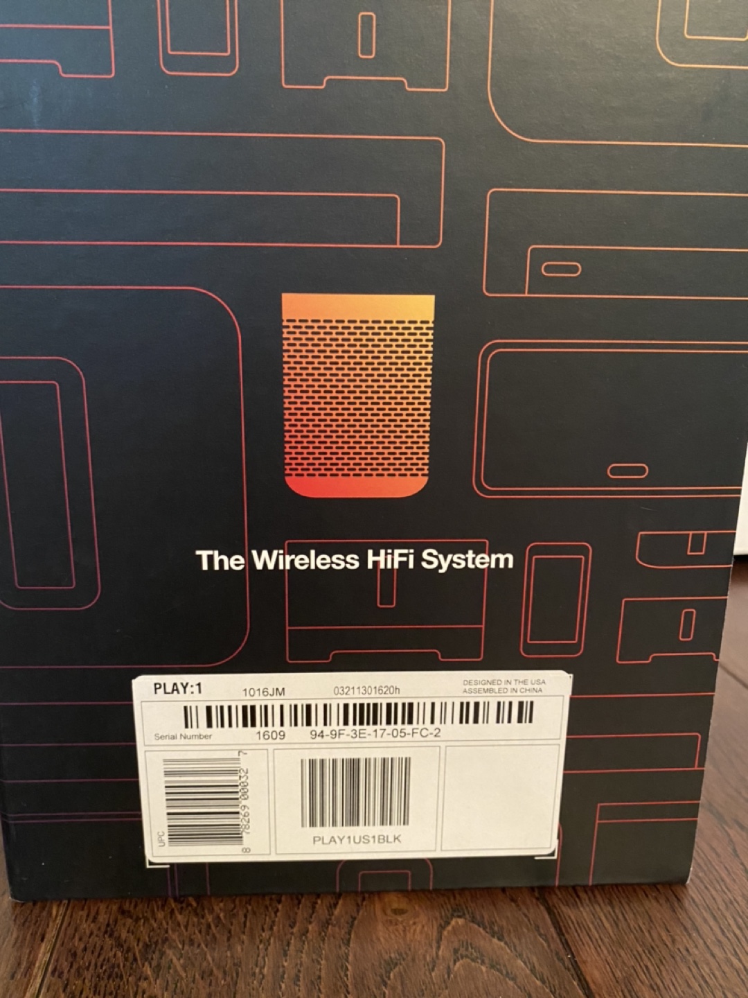 Sonos Speaker - PLAY:1 (Black) - photo 2