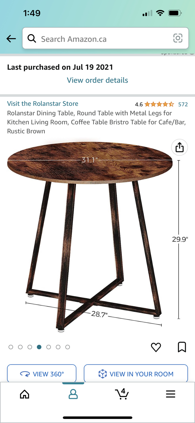 Dining Round table - photo 3