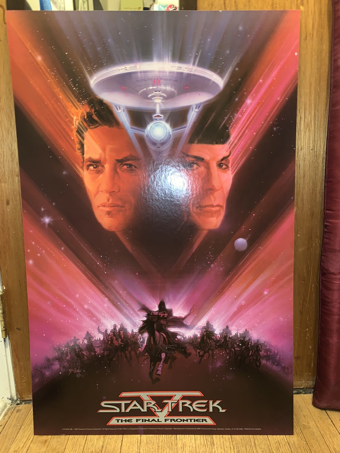 STAR TREK POSTER - The Final Frontier thumbnail