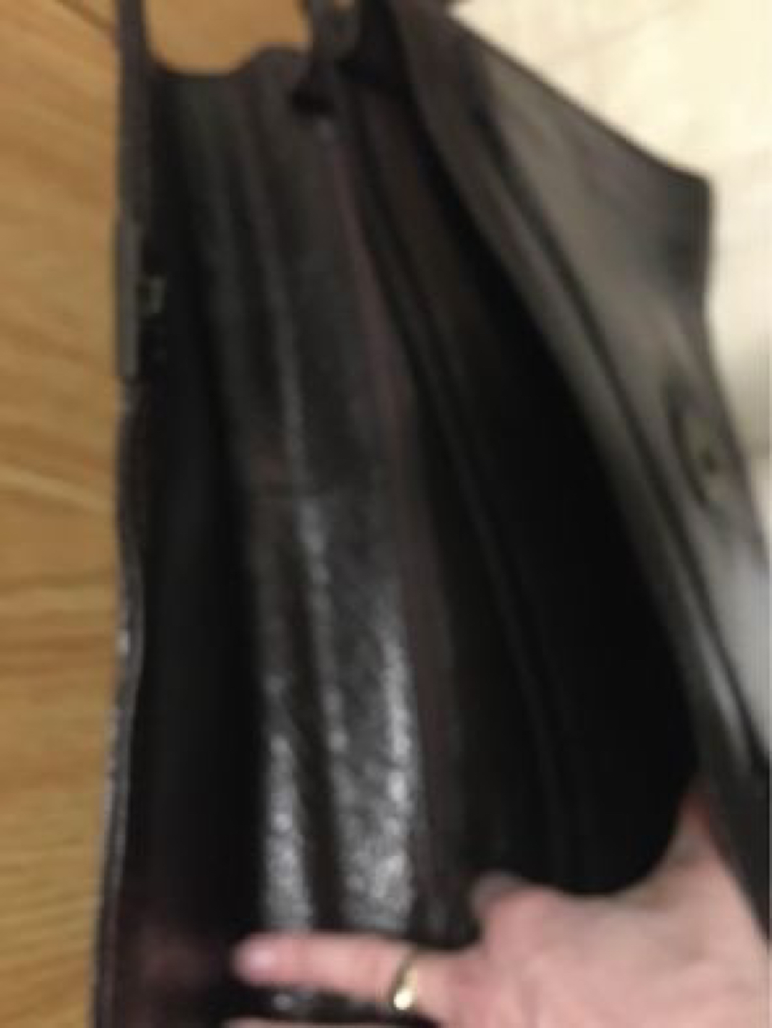 Pierre Cardin soft leather briefcase with shoulder strap - photo 5