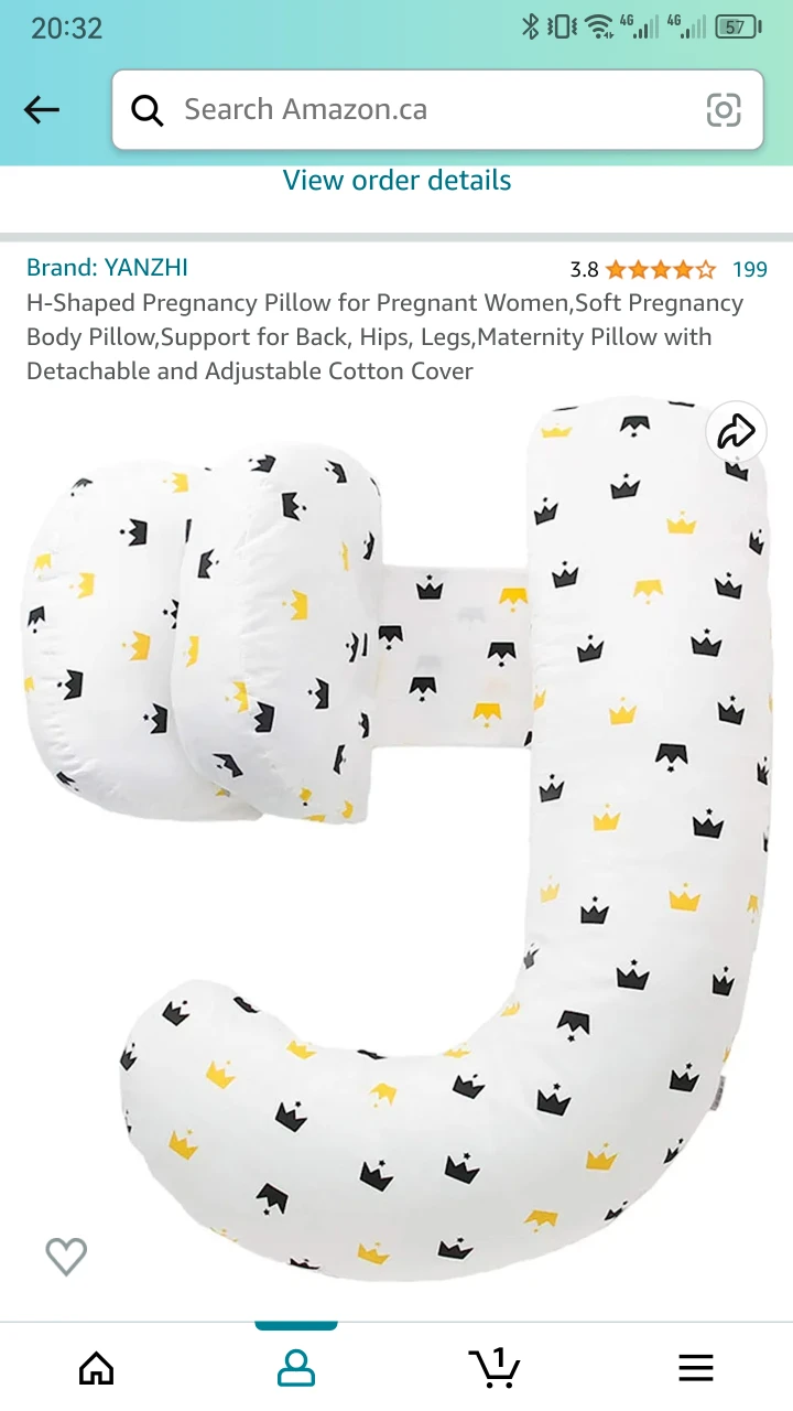 H shaped pregnancy / Nursing / breastfeeding Pillow - photo 2