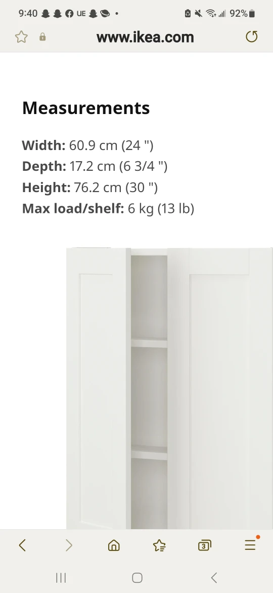 2  ikea cabinets - photo 5