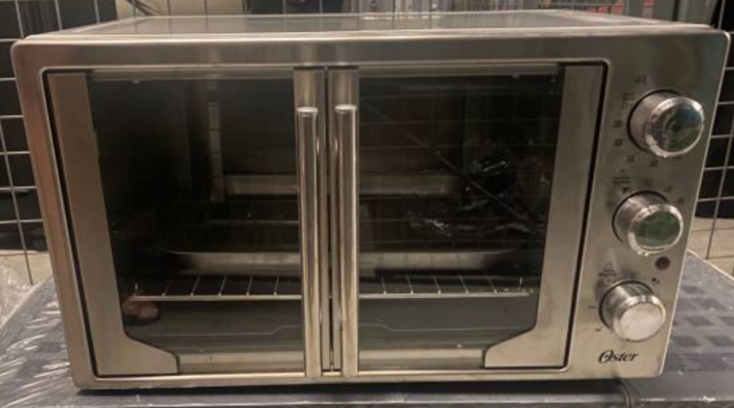 Like NEW Oster French Door Stainless Steel Oven with Convection - photo 2