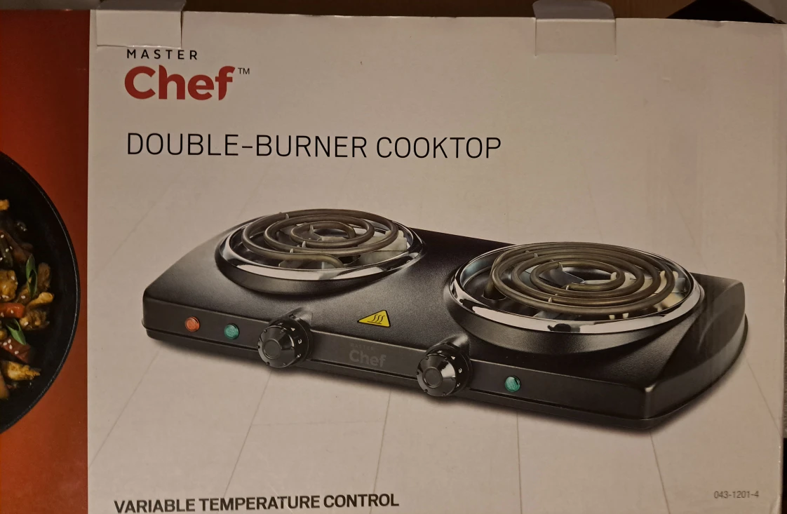 Double Burner Cooktop