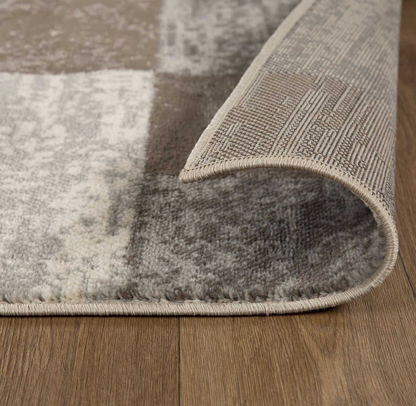 Superior Modern Rockwood Collection Area Rug, Slate, 4' x 6 image indicator(2)