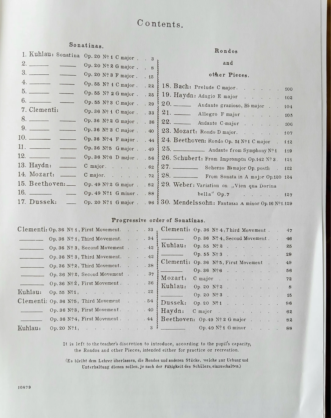 Sonatina Album for the Piano - photo 2