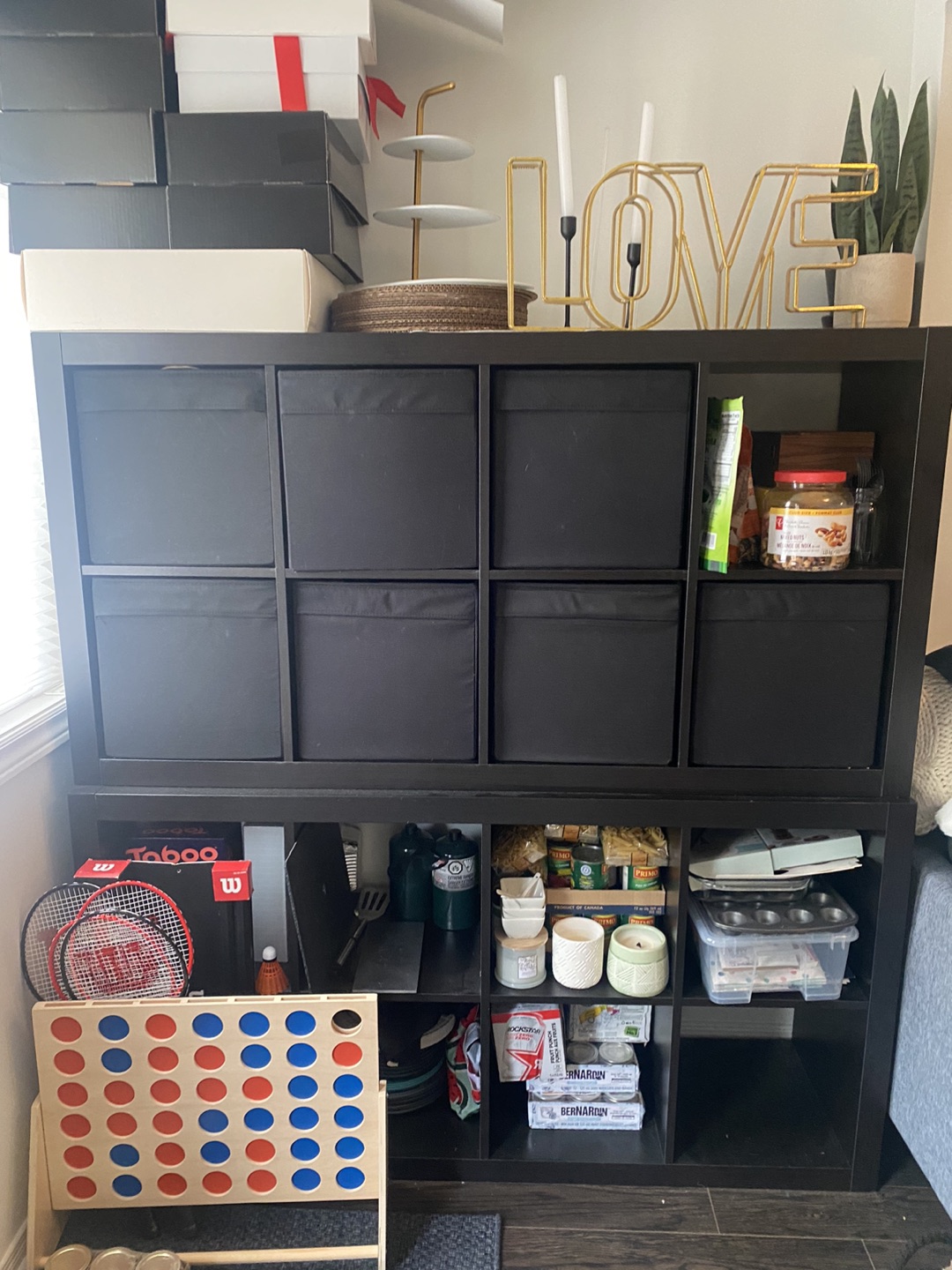 Shelf Unit from Ikea with Storage Bins - photo 3