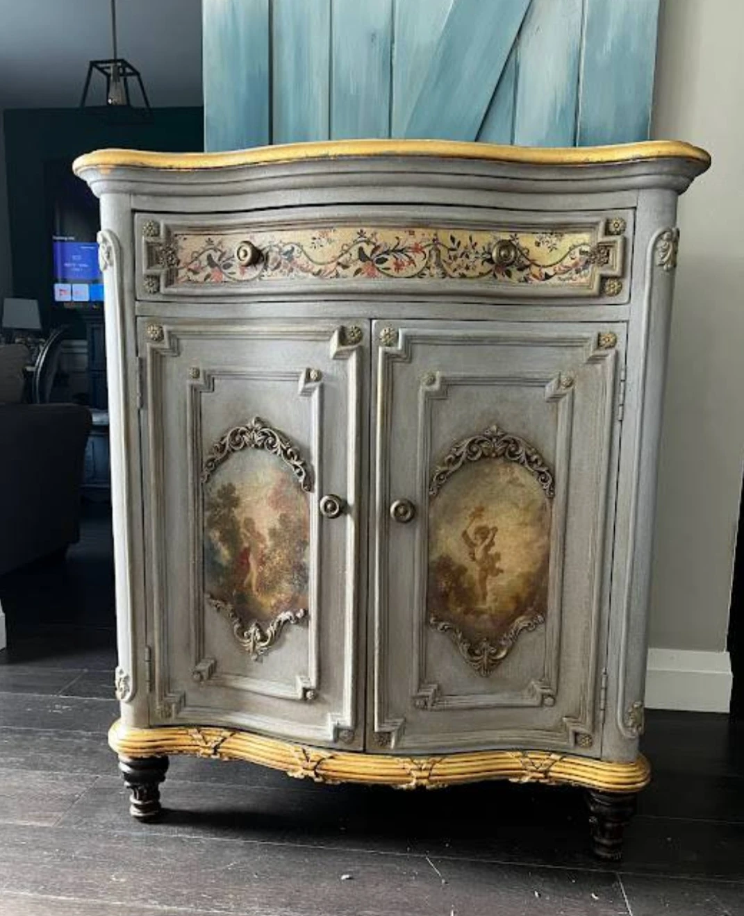 Large cabinet painted thumbnail