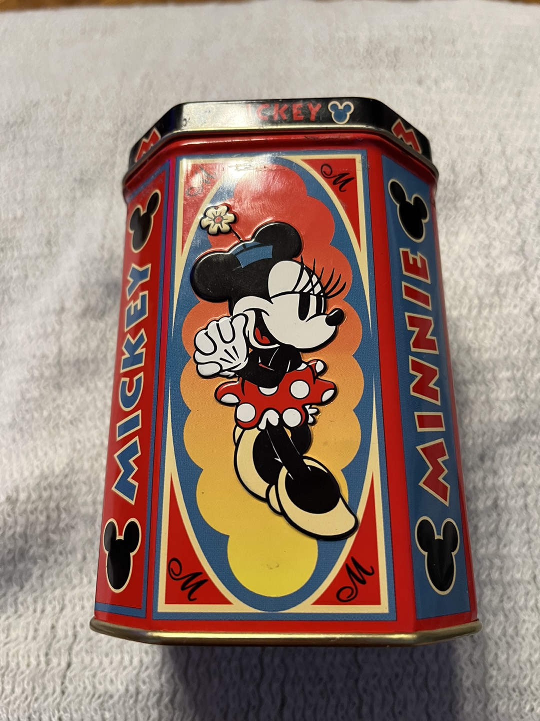 Micky and Minnie candy tin thumbnail