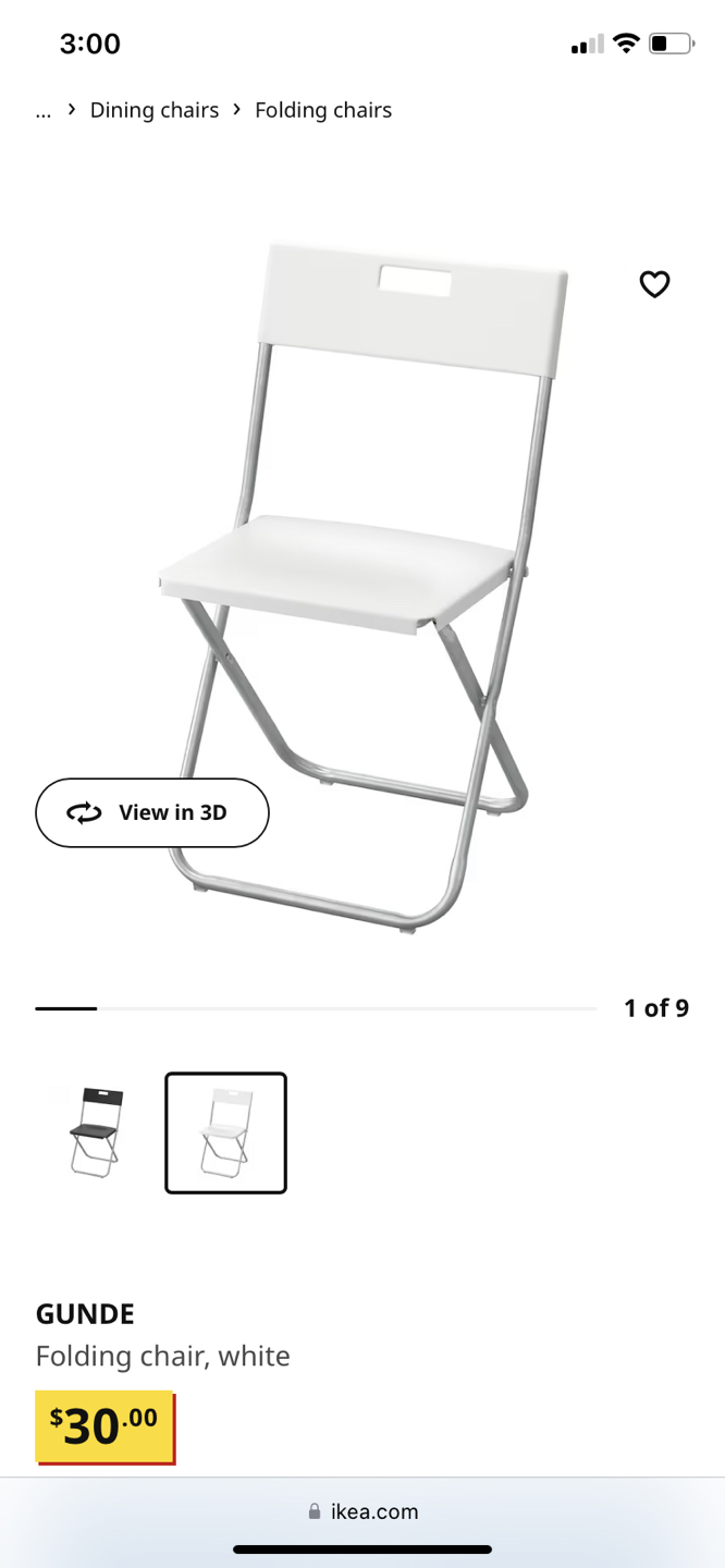 IKEA Folding Chair - photo 2