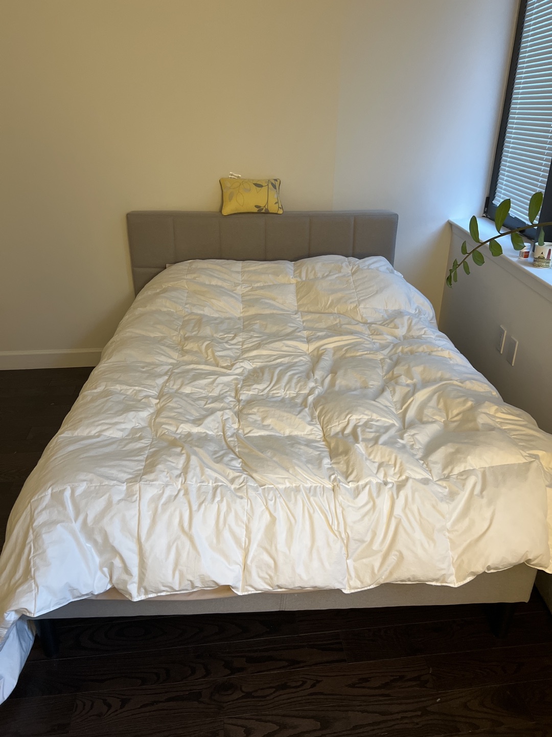 Twin bed and foam mattress