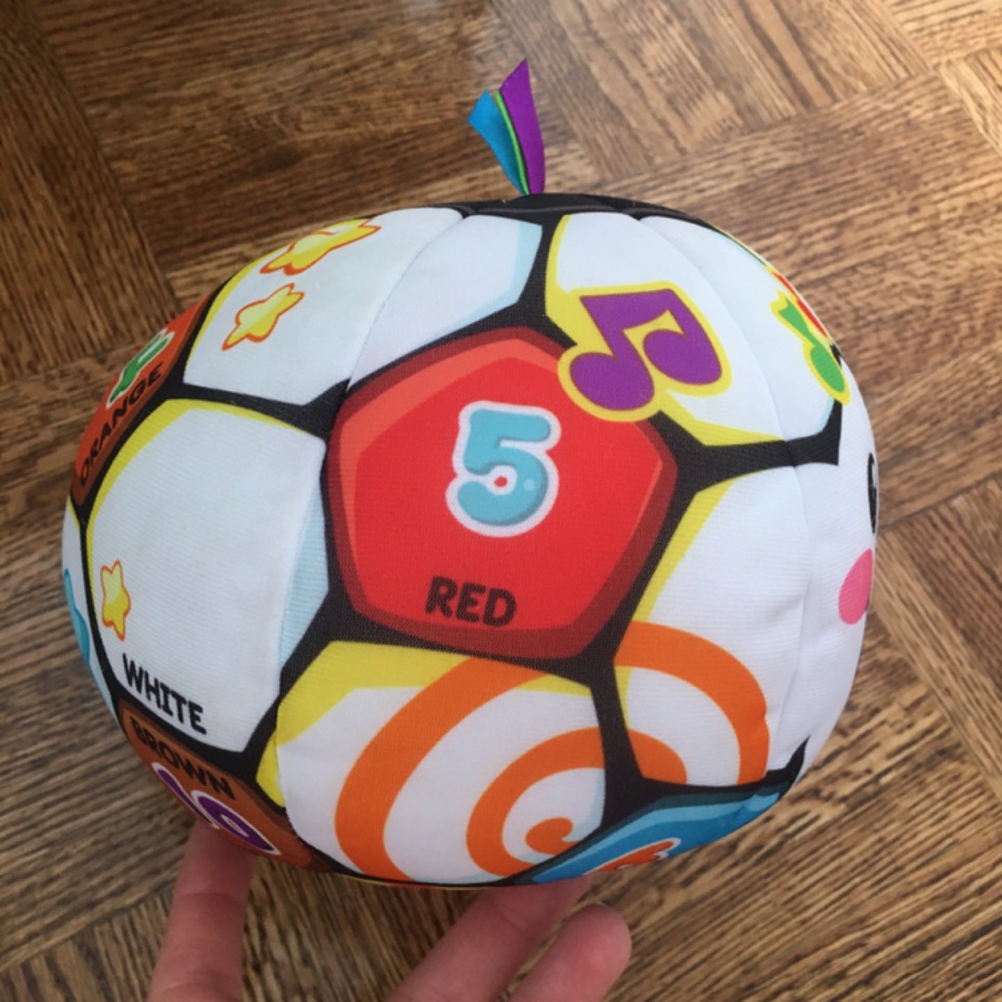 soccer ball with songs and numbers Fisher Price thumbnail